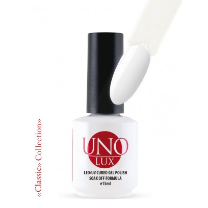 Uno Lux, Гель-лак №240 White — «Белый» коллекции Classic
